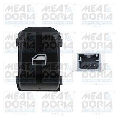 Switch, window regulator